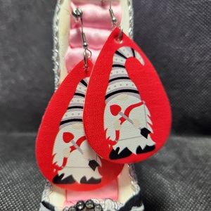 BUNDLE 3 FOR $15. Leather Love Arrow Gnome Earrings